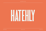 Hatehly - Modern Condensed Typeface, a Font by Letterna (Thumbnail 1 of 4)