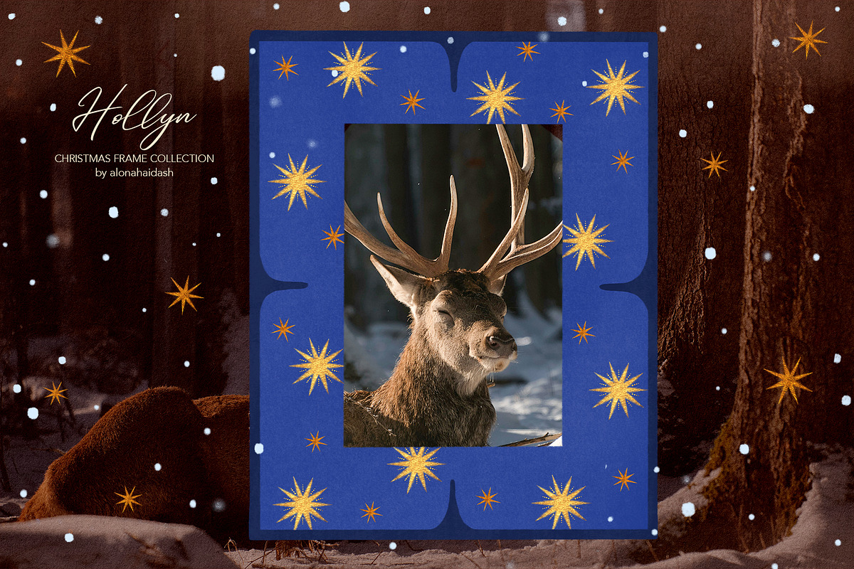 Hollyn · Christmas Frame Collection, an Object Graphic by alonahaidash (Photo 2 of 11)