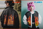 Flames seamless patterns pack, a Pattern Graphic by Gudiny (Thumbnail 2 of 11)