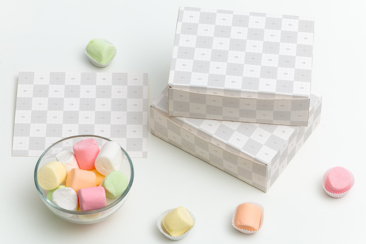 Sweet Box Mockup 05, a Cups & Container Mockup by Ktyellow (Photo 2 of 3)