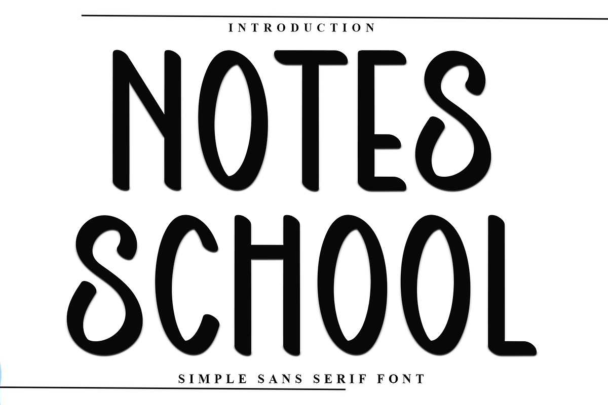 Notes School, a Script Font by FreshTypeINK (Photo 1 of 7)
