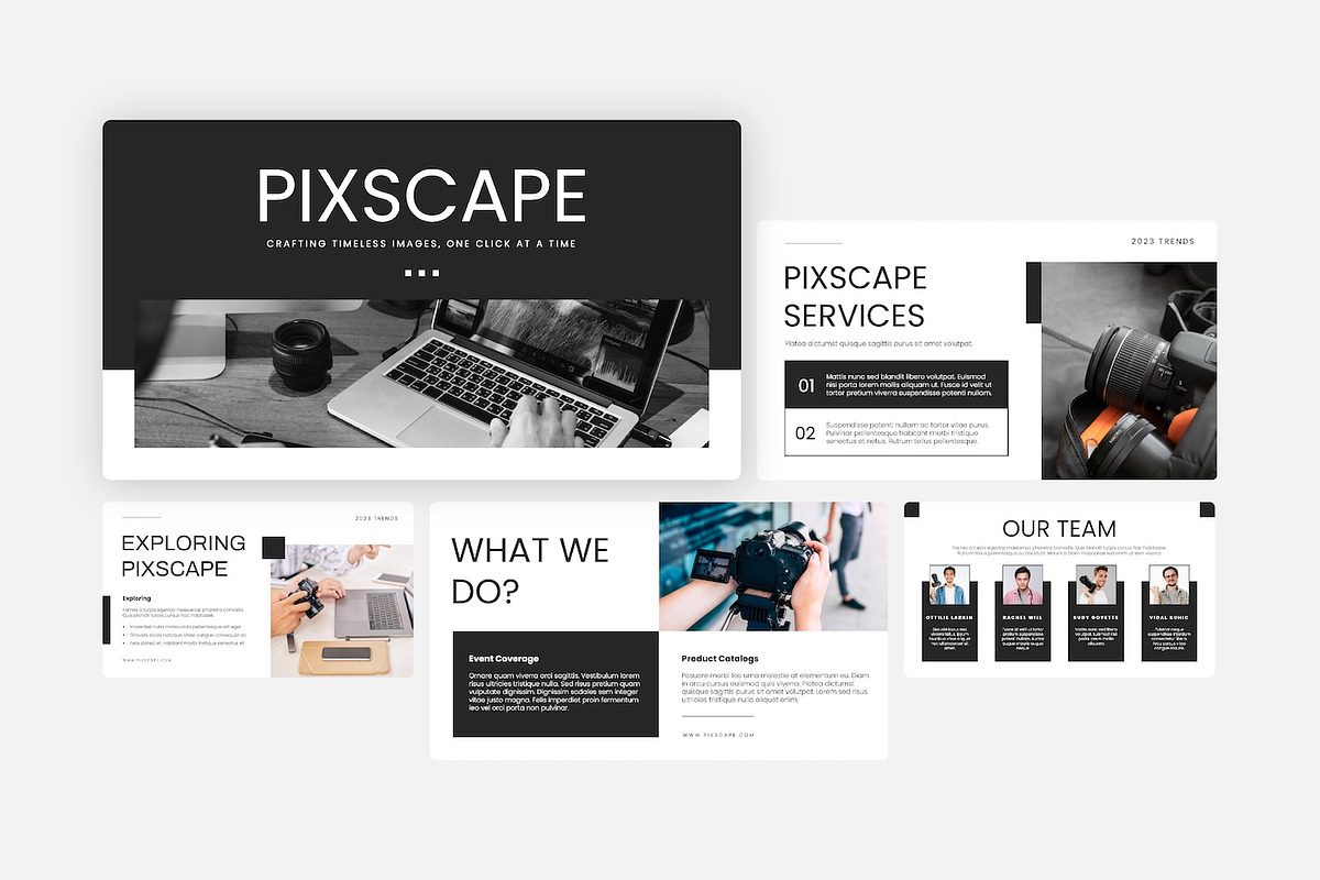 Photography PPTX Presentation, a Presentation Template by Kren Studio (Photo 1 of 8)
