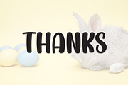 Easter Bunny | Script Font, a Script Font by Scratchones (Thumbnail 8 of 8)