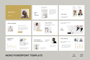Mono Keynote Template