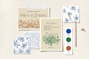 French garden pattern collection, an Illustration by Lisla (Thumbnail 3 of 11)