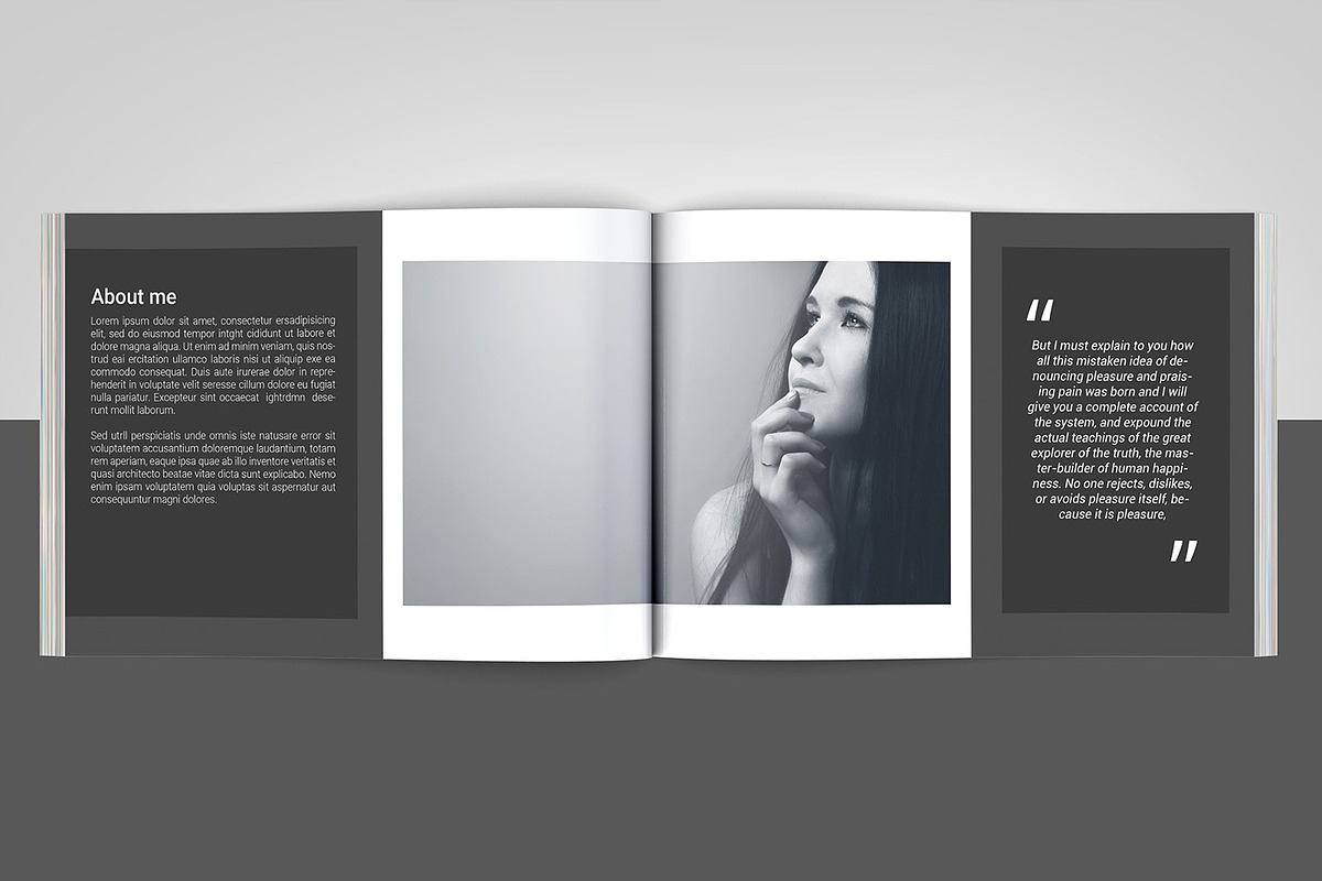 Photographer Portfolio Brochure, a Brochure Template by Template Shop (Photo 3 of 8)
