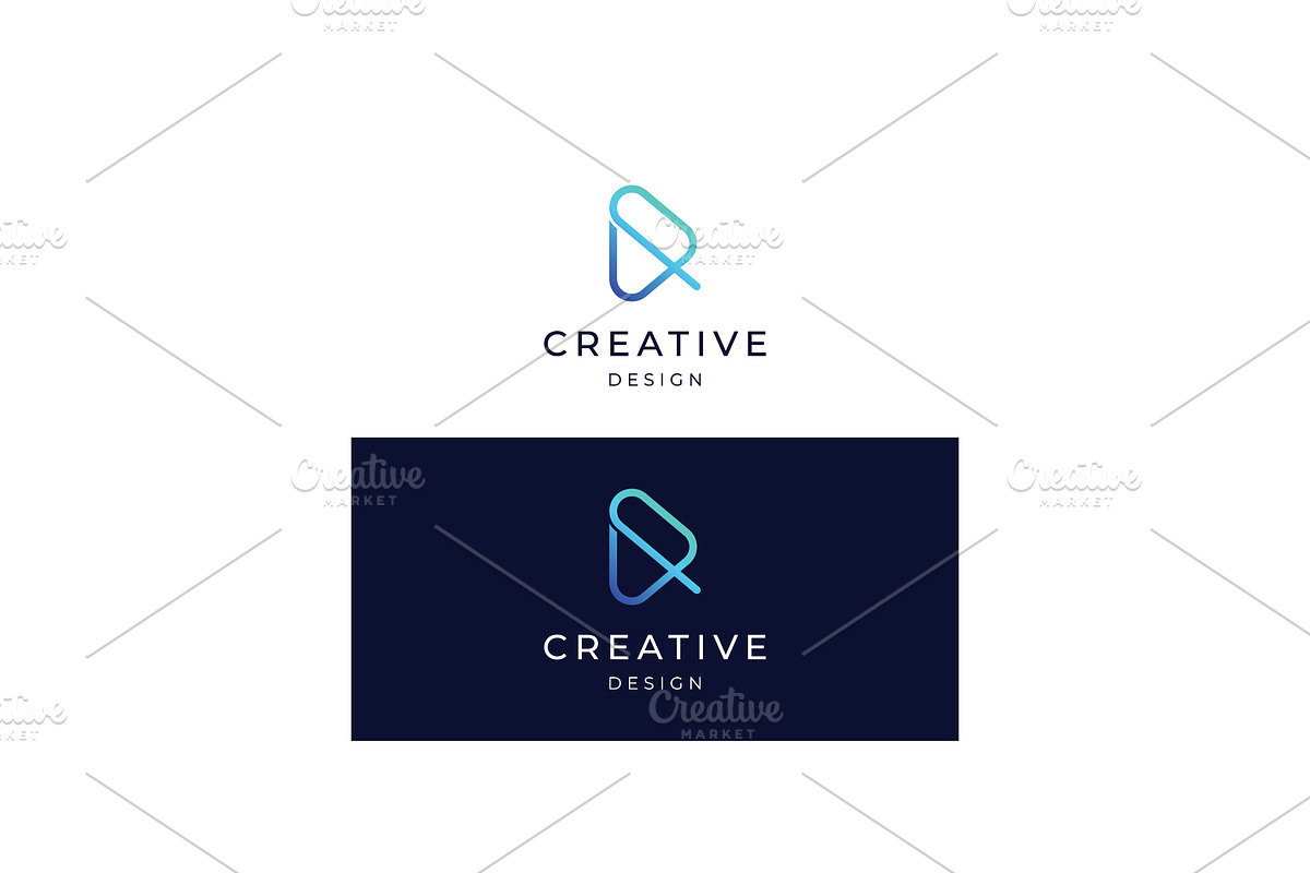 unique and modern abstract Logo temp, a Branding & Logo Template by LOGOCREATIVE