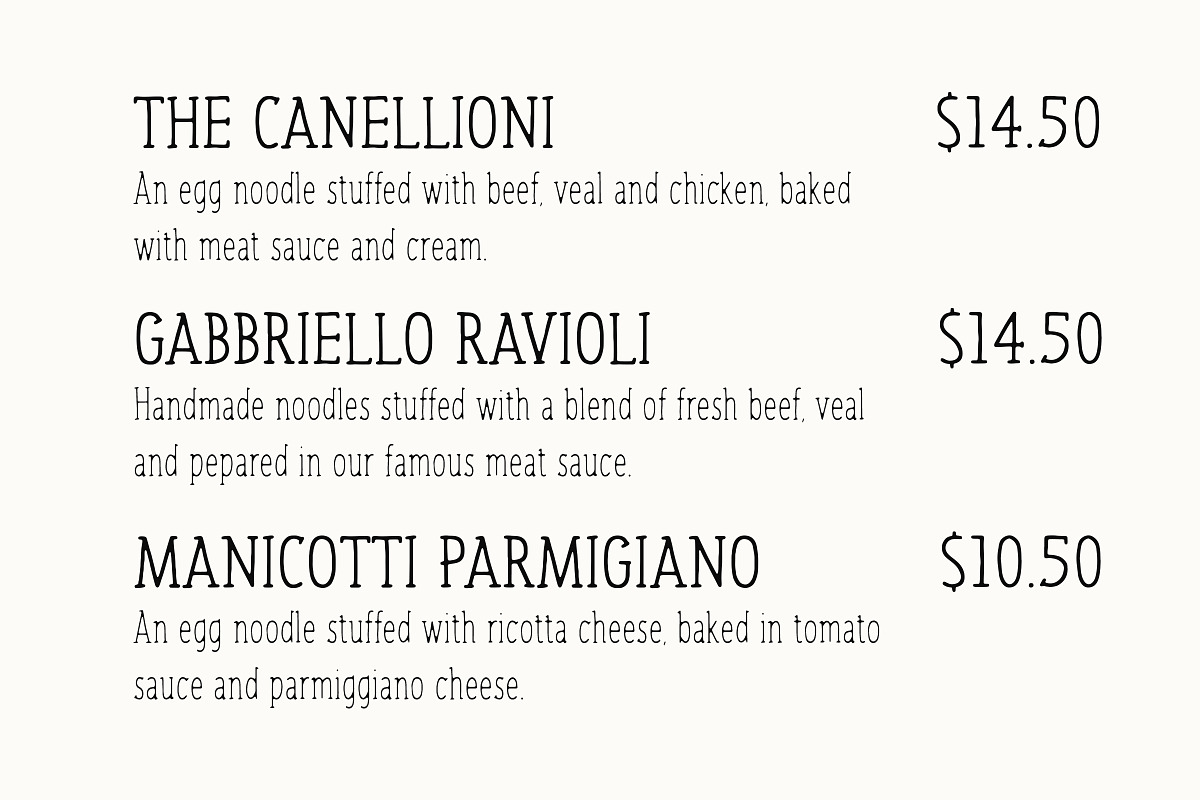 Jovial Serif Pro - Handwritten Fonts, a Serif Font by Tom Chalky (Photo 5 of 7)