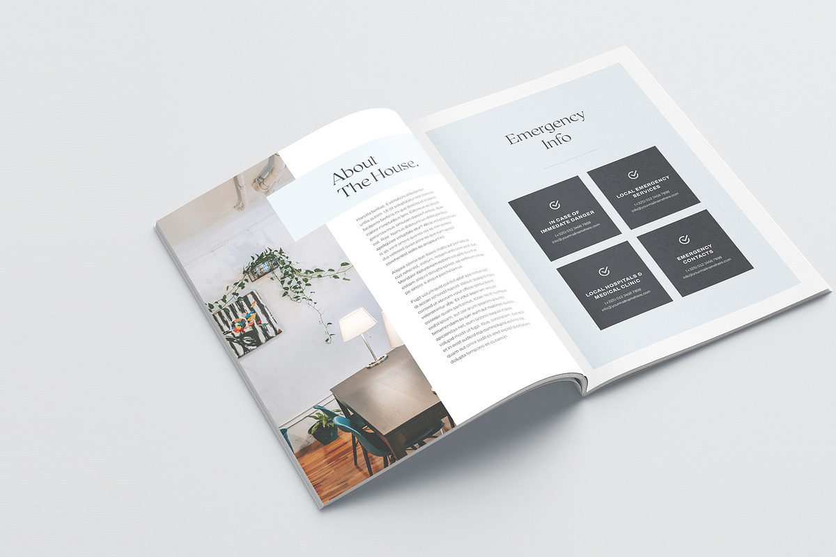 Airbnb Welcome Book Template | Canva, a Brochure Template by Niofix (Photo 6 of 6)