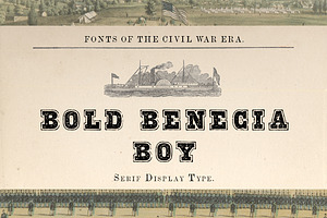 Bold Benecia Boy Display Font