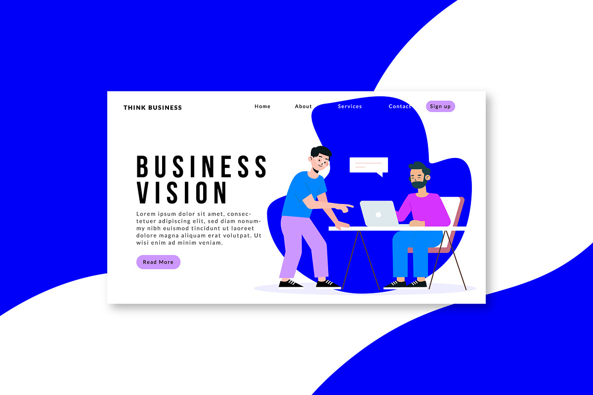 landing page collection 2020, a Landing Page Template by designbydi (Photo 6 of 6)