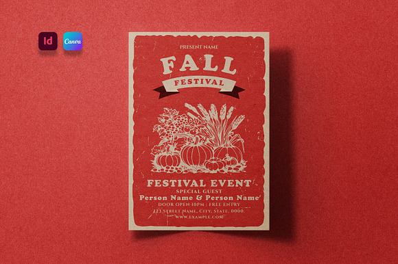 Fall Festival Flyer Template preview 5