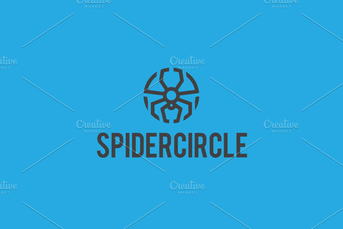 Spider Circle Logo Design, a Branding & Logo Template by Sahade Studio (Photo 2 of 4)
