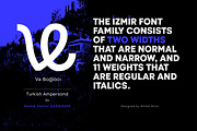 Izmir Font Family, a Sans Serif Font by Ahmet Altun (Thumbnail 7 of 7)