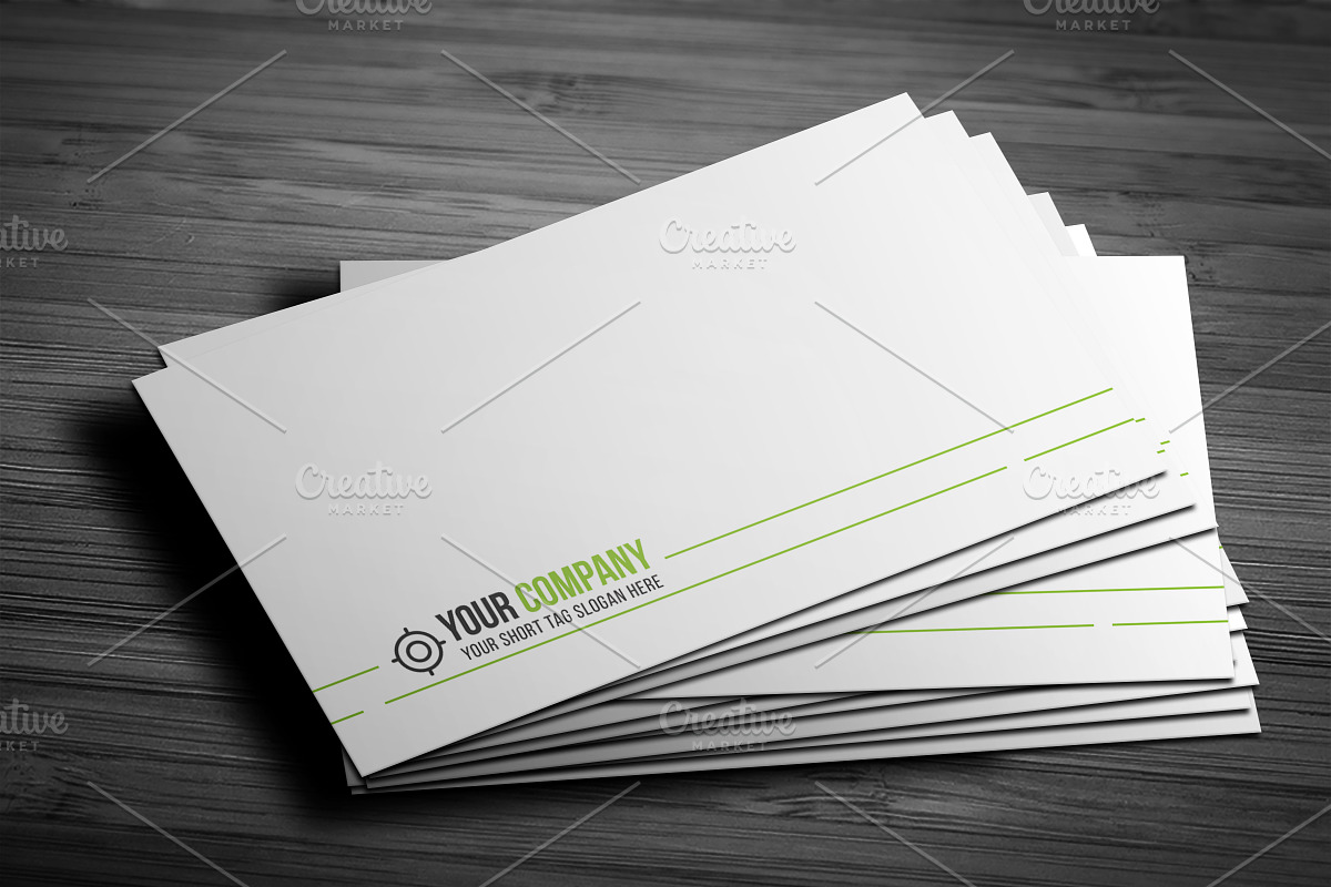Modern & Clean Business Card, a Business Card Template by Helal Shop (Photo 2 of 2)