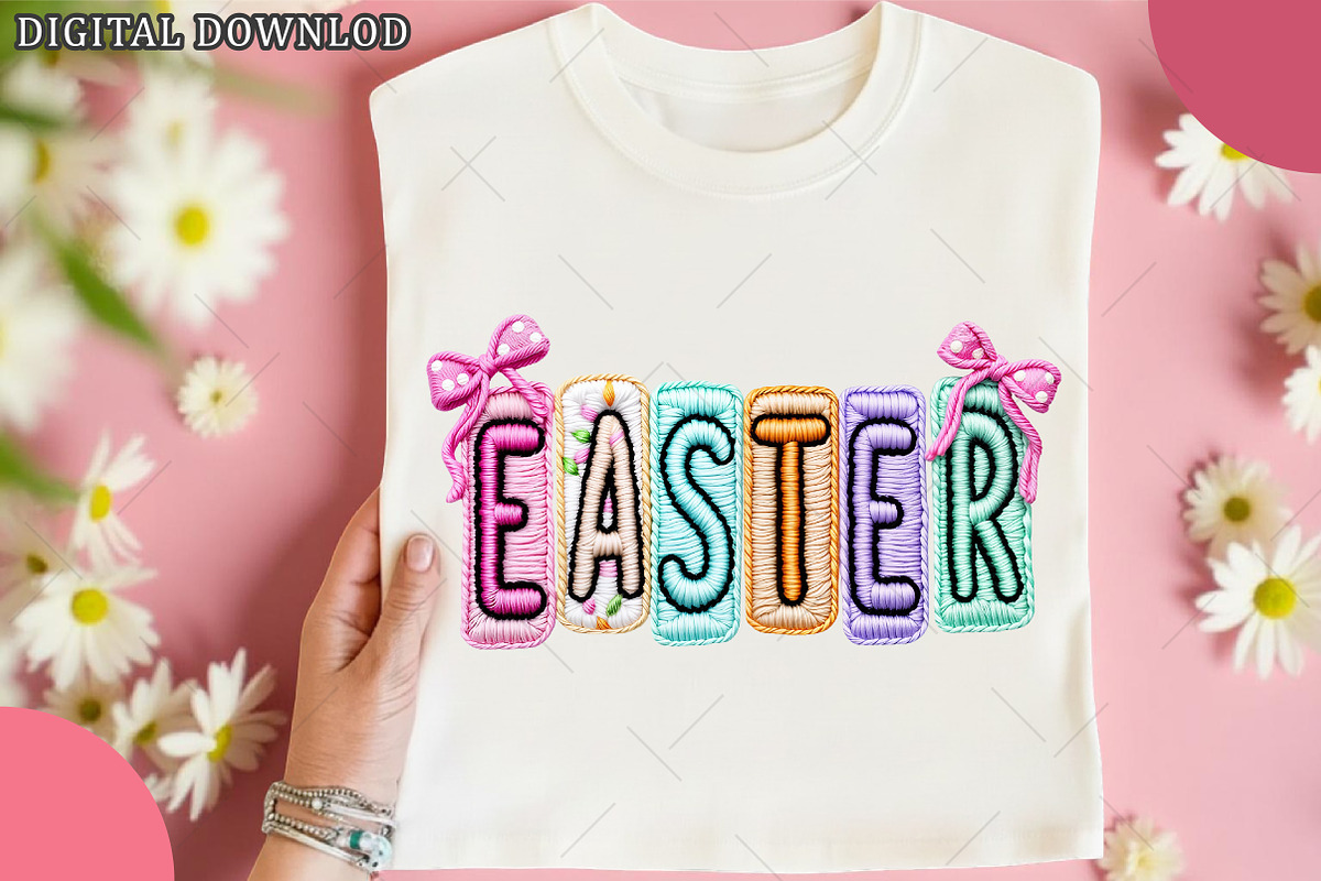 Faux Yarn Coquette Easter Png, an Illustration by OK Design (Photo 6 of 6)