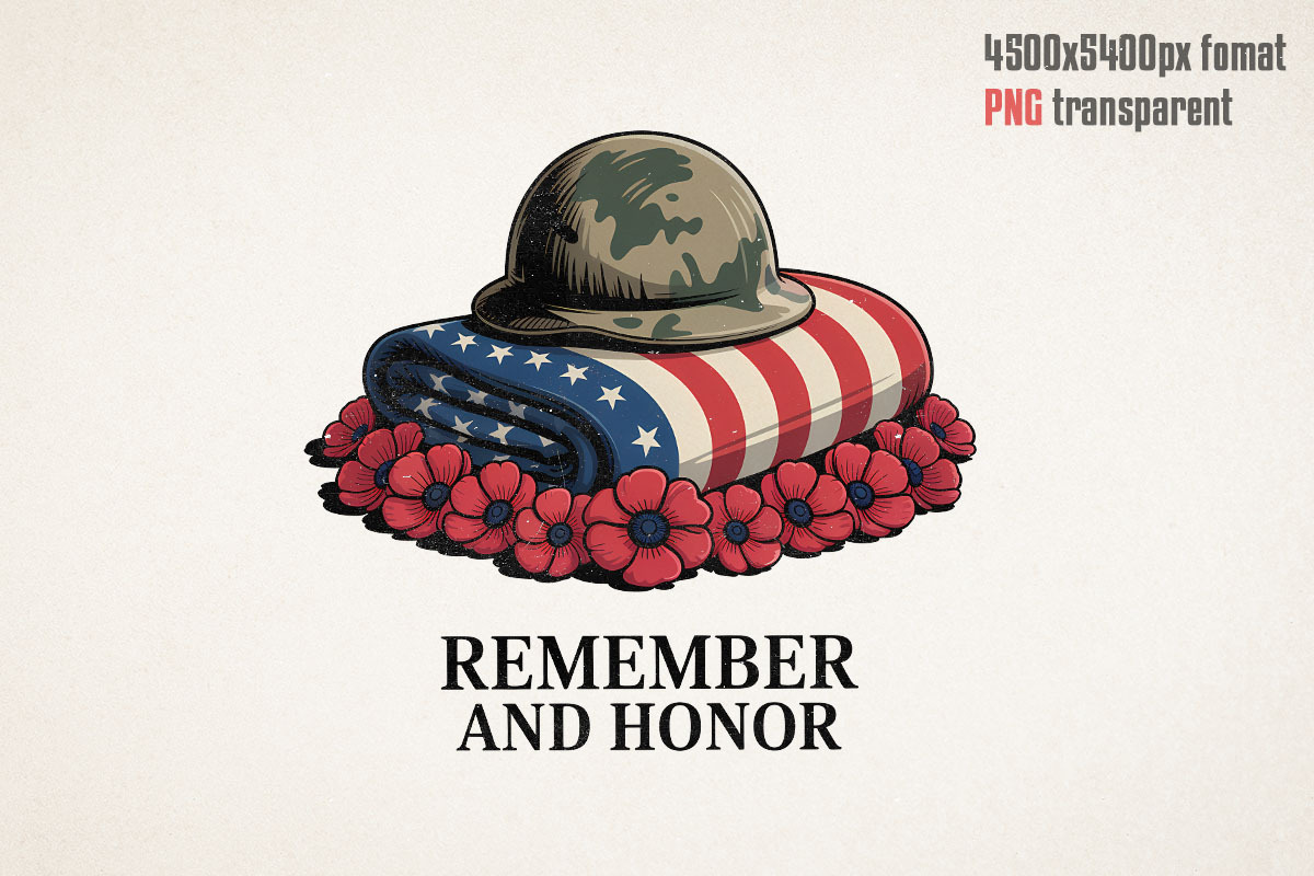 Memorial Day Sublimation Bundle, an Object Graphic by GlitterCraft (Photo 44 of 61)