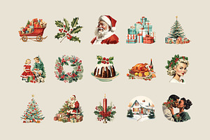 Vintage Christmas Graphics