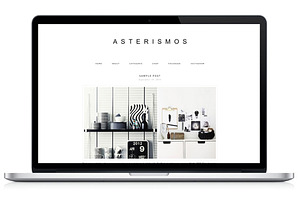 Responsive WP Theme - Asterismos