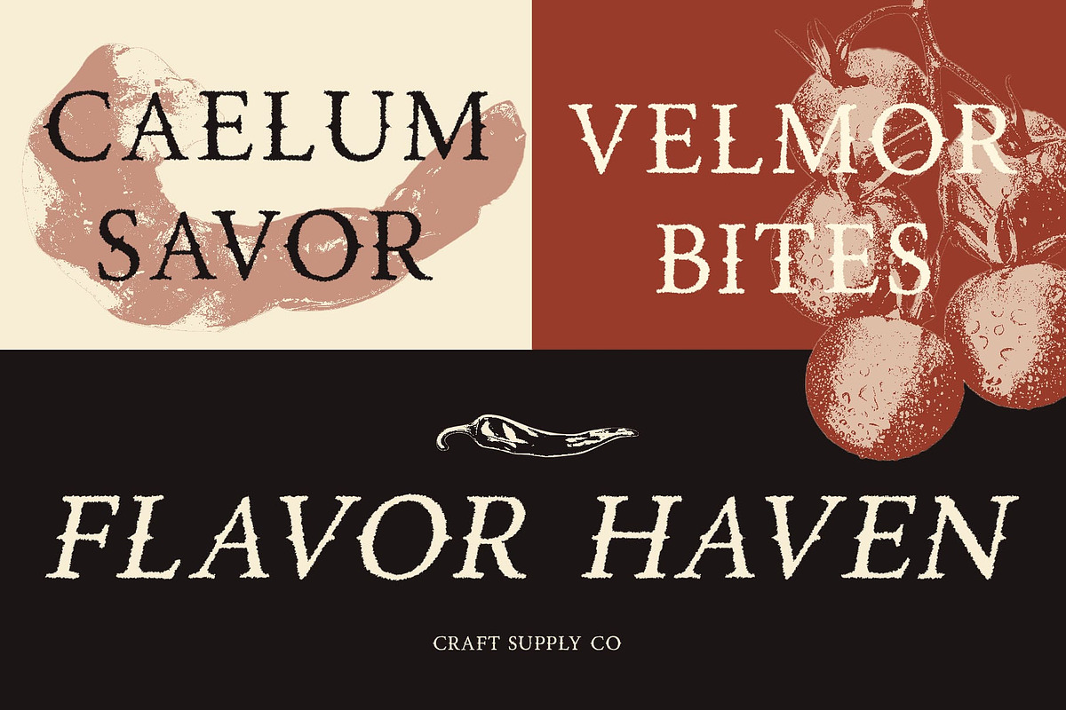 Road Race Extra Rough, a Serif Font by Craft Supply Co. (Photo 7 of 8)