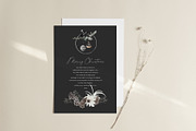 Watercolor clipart - Black Christmas, an Object Illustration by Beigetime (Thumbnail 9 of 9)