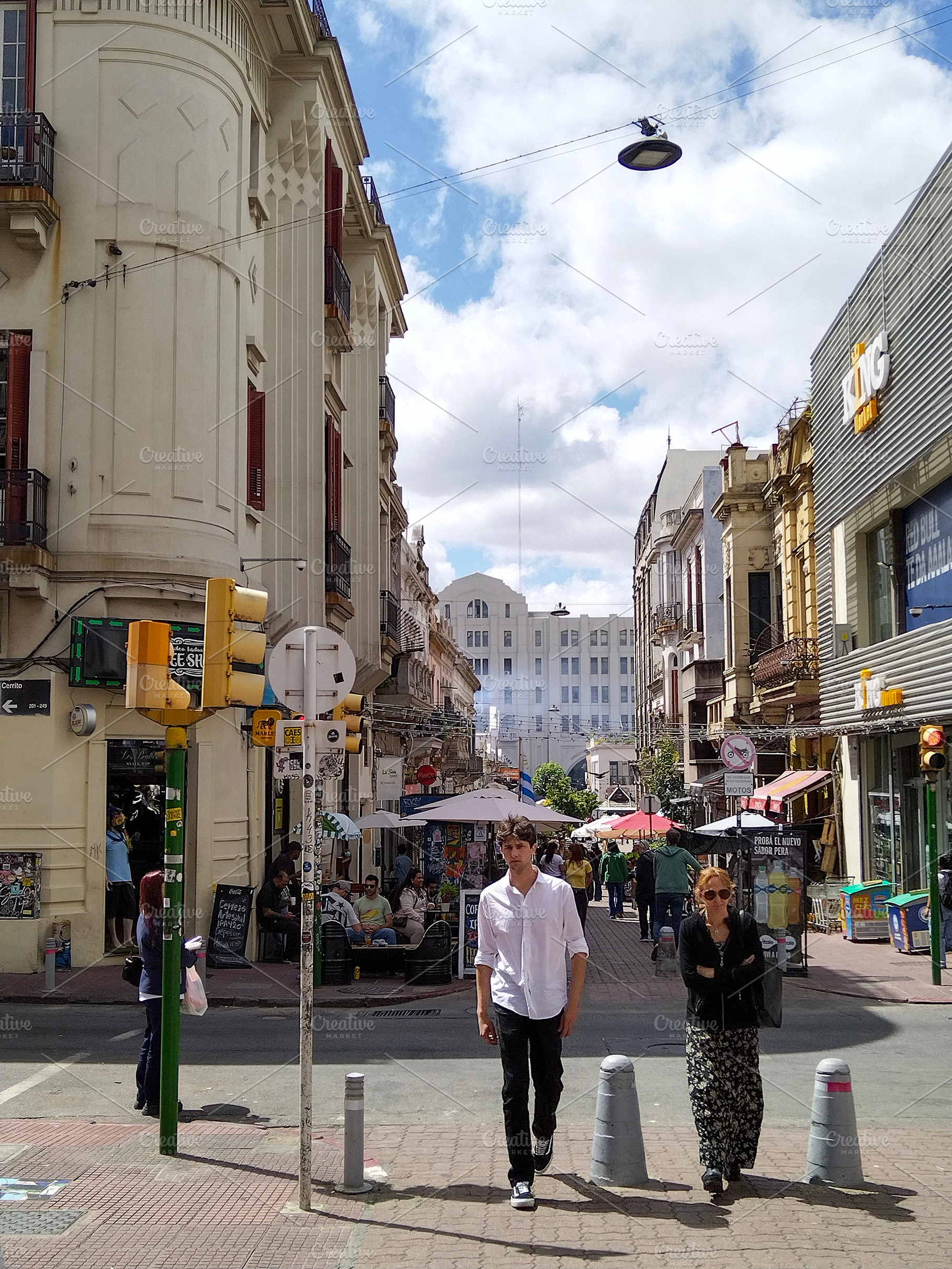 Perez castellanos street, montevideo city, uruguay, an Architecture Photo by DanFLCreativo