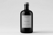Amber Glass Bottle Label Mockup, a Packaging Mockup by graphypix (Thumbnail 3 of 4)
