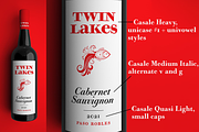Bodoni Casale - Bonus Package, a Serif Font by California Type Foundry (Thumbnail 2 of 9)