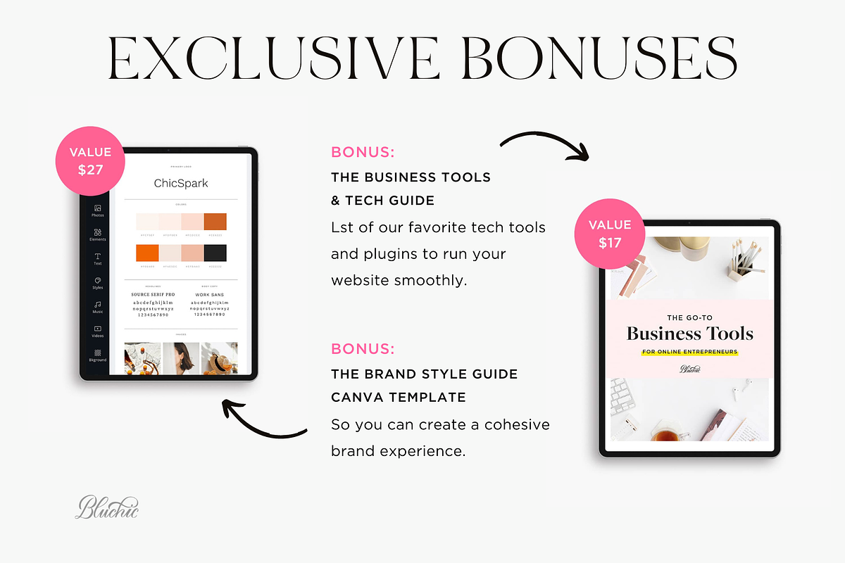 ChicSpark Elementor WordPress Theme, a WordPress Template by Bluchic (Photo 6 of 6)