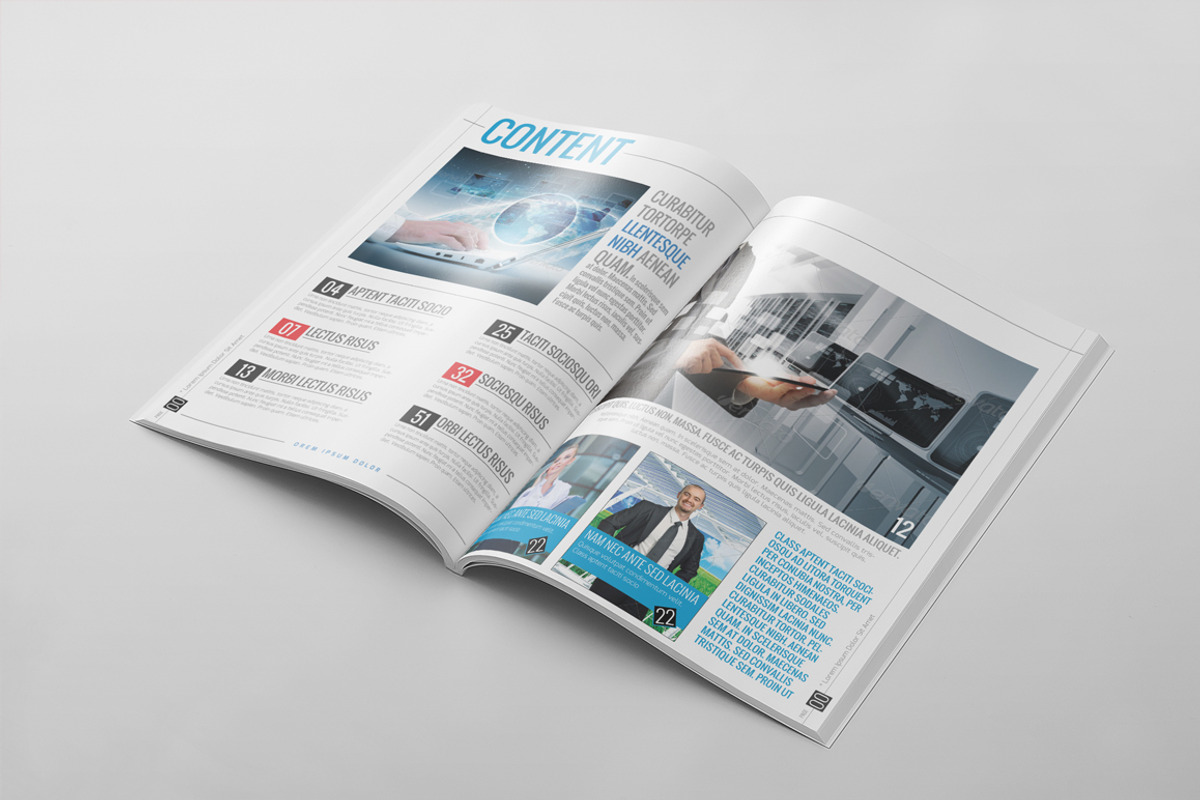 Magazine Template 24, a Magazine Template by pmvch (Photo 2 of 10)