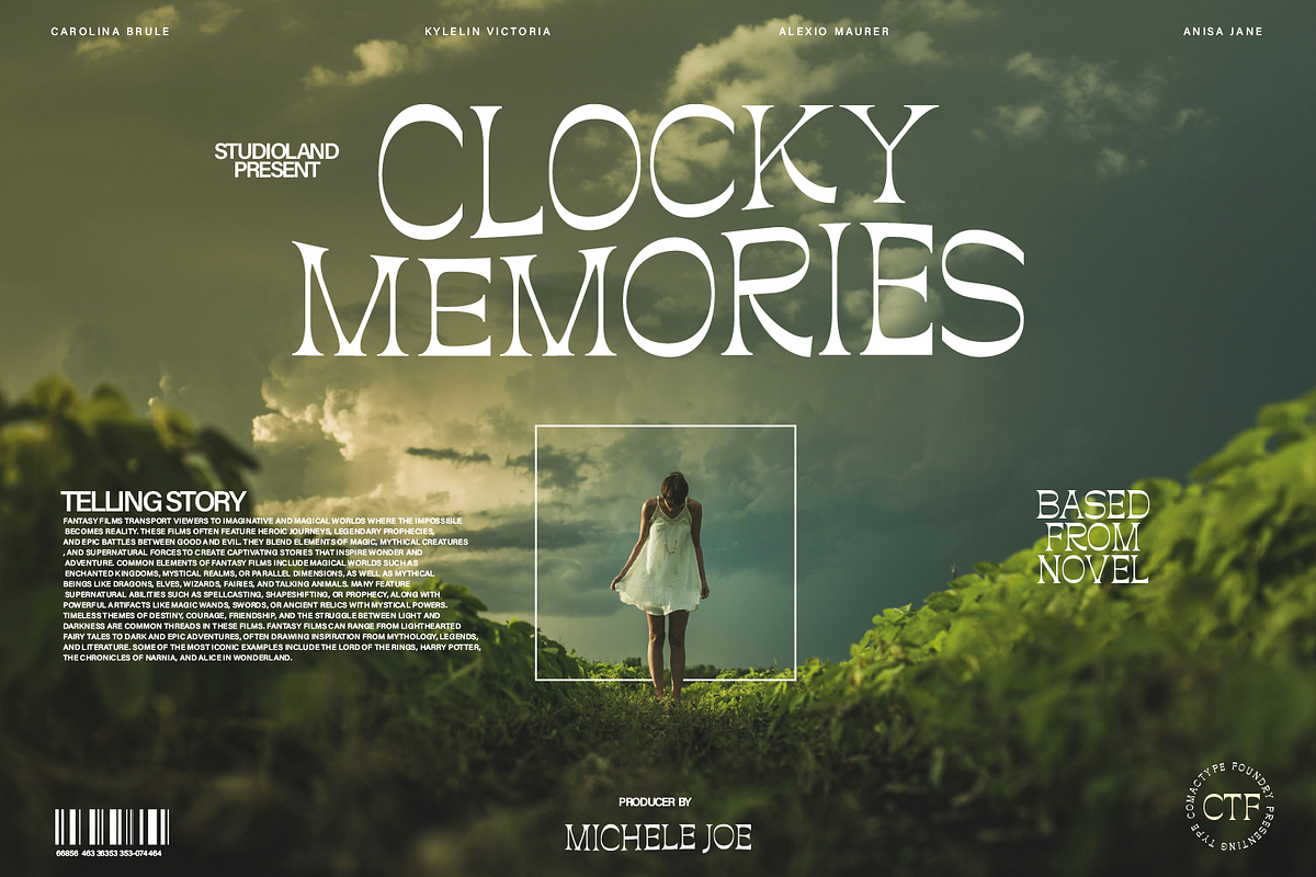 Rompluck - A Display Typeface, a Serif Font by Comactype Foundry (Photo 13 of 20)