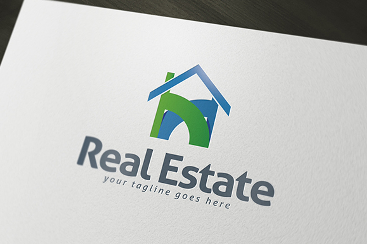 Real Estate Logo Template, a Branding & Logo Template by PixaSquare (Photo 1 of 5)