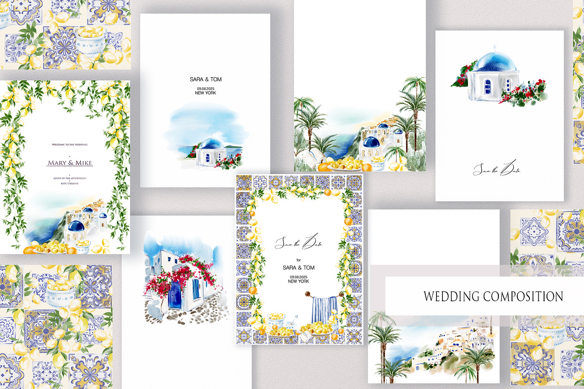 Sicily in Watercolor, an Object Graphic by Knopazyzy (Photo 9 of 14)
