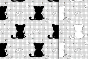 Funny Cats Patterns For Children!