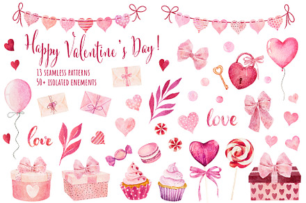 Big set for Valentine's Day.