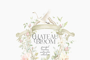 Chateau Bloom-English Garden Clipart, an Object Illustration by studioequinox (Thumbnail 13 of 15)