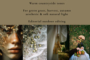 RUSTIC GARDEN EDITORIAL PRESETS, a Preset Add-On by Yulia Furman (Thumbnail 2 of 8)