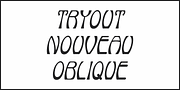 Tryout Nouveau JNL, a Font by Jeff Levine Fonts (Thumbnail 4 of 5)