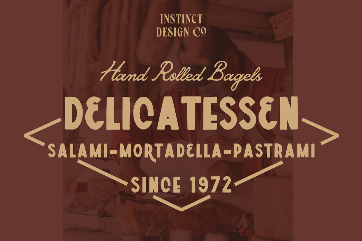 Hot Pastrami Hand Drawn Font, a Sans Serif Font by Instinct Design Co (Photo 2 of 4)