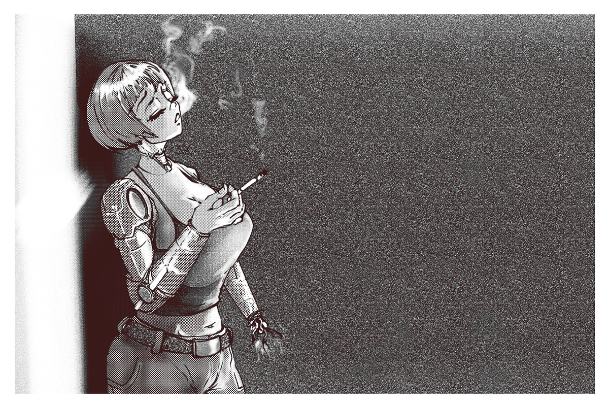 Manga Screentone Procreate Brushes, a Brush Add-On by Unknown Art Guy Brushes (Photo 5 of 5)