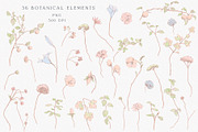 Pastel Floral collection, an Illustration by Sensual Art (Thumbnail 2 of 10)