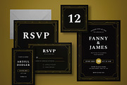 Wedding Invitation Set, an Invitation Template by graphicook (Thumbnail 2 of 3)