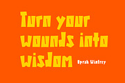 Boxkan Uniqe Display Font, a Handwritten Font by Tera Asset Garage (Thumbnail 2 of 8)