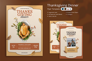 Trino - Thanksgiving Dinner Flyer