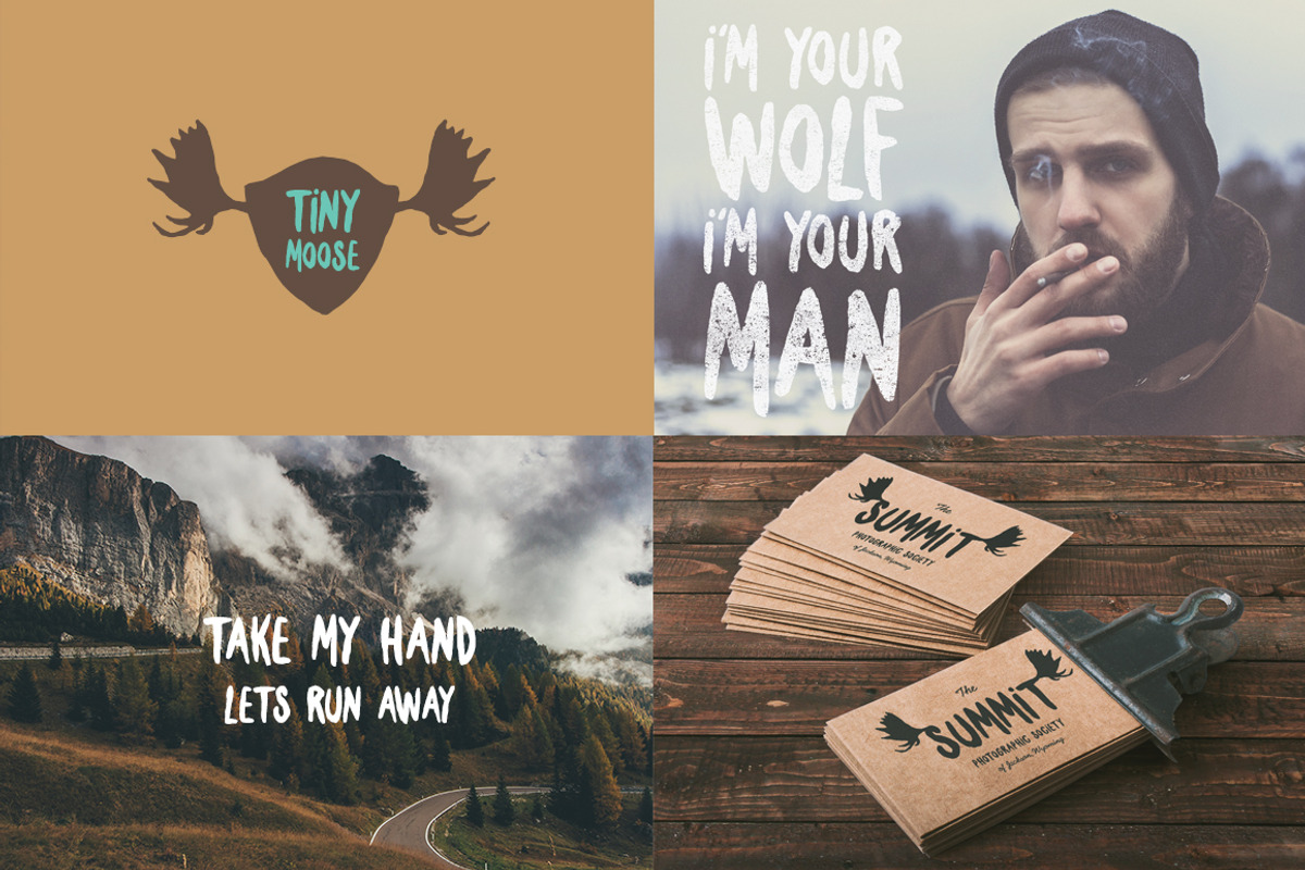 Tiny Moose Font preview 4