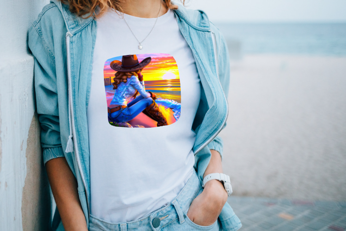 Custom art, Cowgirl bundle, a Social Media Template by Boho Pixel Dust (Photo 7 of 10)