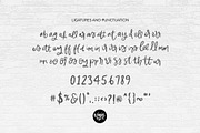 CORALEE a Bouncy Handwriting Script, a Script Font by Blush Font Co. (Thumbnail 8 of 9)