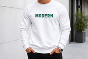 Modern Distress Vintage Font, a Sans Serif Font by Fourteen Letter (Thumbnail 4 of 6)