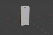 3d Iphone Model, a 3D by hdri360 (Thumbnail 1 of 4)