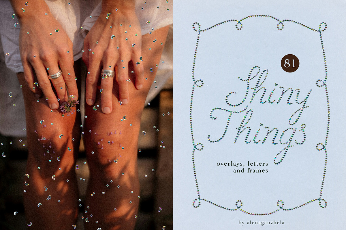 Shiny Things: rhinestone kit, an Object Graphic by alenaganzhela (Photo 1 of 10)